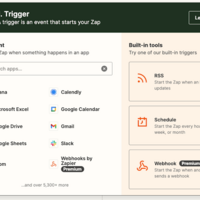 A zapier work automation