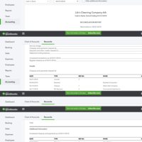 Bank reconciliation- summary