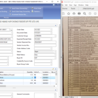 Puchase Order Data Entry