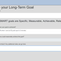 Task Manager - Goal Form