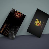 Smuk Spicy Restaurant Visiting Cards