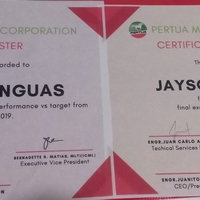 for hitting more than 100% of my target