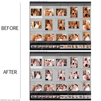 wedding before and after gallery