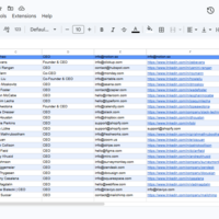 B2B SaaS lead generation project
