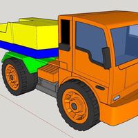 Sketchup - 3D Toy Truck