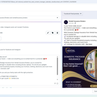 Creating and scheduling content on Meta 