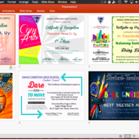 Sample Certificates (Screenshot only)