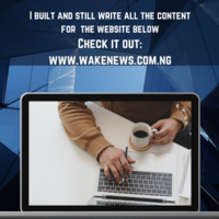 I am built this information blog (wakenews.com.ng)