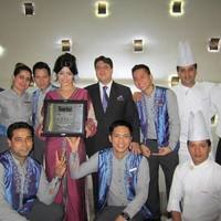 Won the best Nina restaurant whole da Qatar
