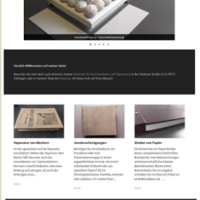 website creation in WordPress