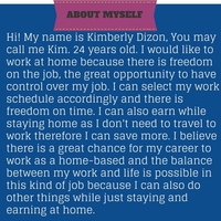 It's all about myself
