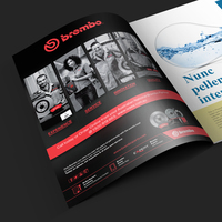 Brembo Magazine Ad Design