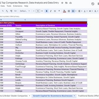 Growth Capital for Ecommerce Businesses Research