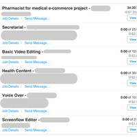 Odesk Projects