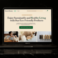 UI Design Eco friendly website
