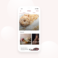 Recipe app UI