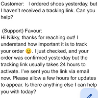 Chat Support Scenario 2