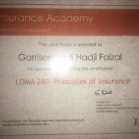 Principles of Insurance LOMA 280