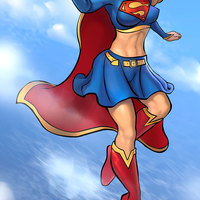 Supergirl Illustration by Joel