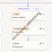 Automated Regional Email Workflows with Zapier Paths