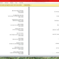 List of College school at NJ call research