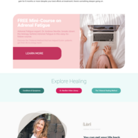Clinic website using WordPress elementor