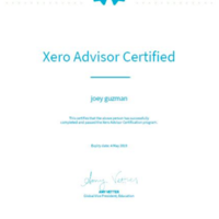Xero Advisor Certificate