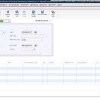 Bills recording(Qiuckbooks desktop)