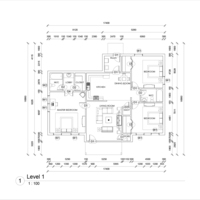 Residential architectural plan