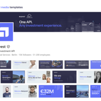 Upvest rebranding social media