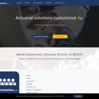 4actuaries.com Python based Elearning website