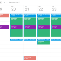 Calendar management