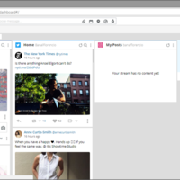 Social Media Post in HootSuite