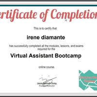 Virtual Assistant Certificate