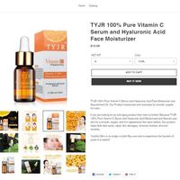 Product Descriptions I wrote for a Shopify Store