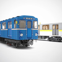 Metro Carriages 3D Modelling and Rendering