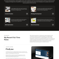 Dan Klein Website ReDesign Project