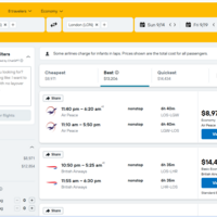 Booking and planning Travel