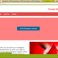An emergency online platform for blood 