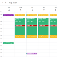 Calendar Management