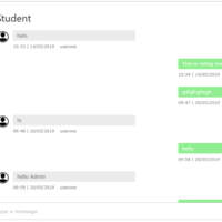 Angular 7 application