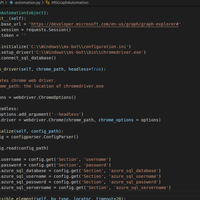 MS-Graph-Explorer Automation
