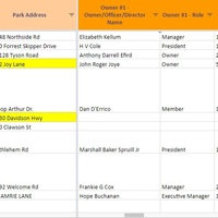 North Carolina Database in Gsheet