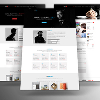 PSD  Web Template Design