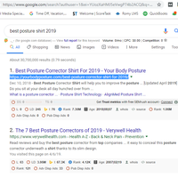 YourBodyosture | Keywords Ranking