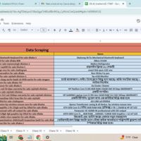 Data  web scrape