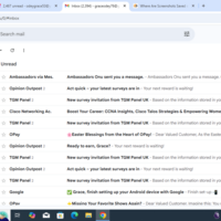 Email management (Before)