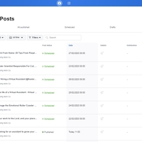 Facebook Posting and Scheduling Plan