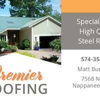 Premier Roofing Business Card