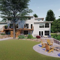 3D visualization of a landscape concept